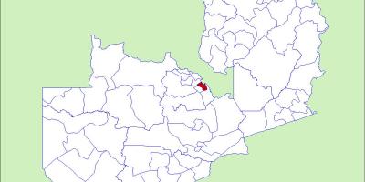 Map of ndola Zambia
